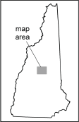 Locator map (map by Ben Kimball for NH Natural Heritage Bureau)